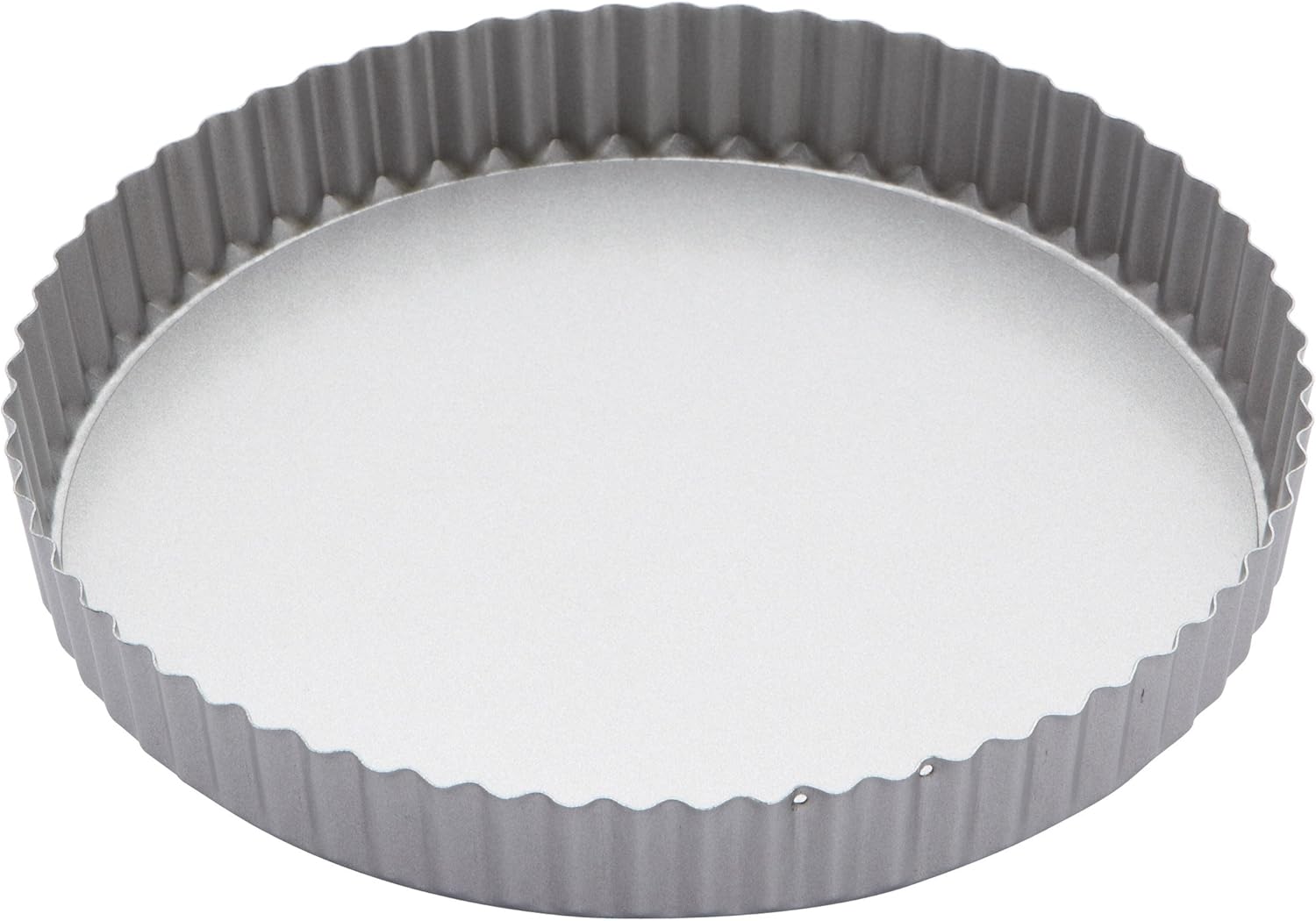 KitchenCraft Antihaft-Tarteform rund mit geriffeltem Rand und herausnehmbarem Boden