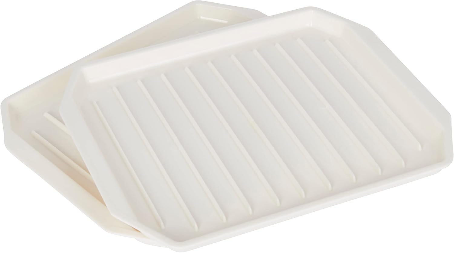 KitchenCraft Mikrowellen-Baconplatte (2er-Pack)