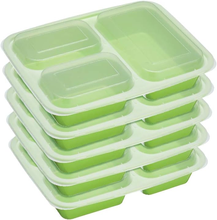KitchenCraft Healthy Eating Bento-Box-Set (5er-Pack)
