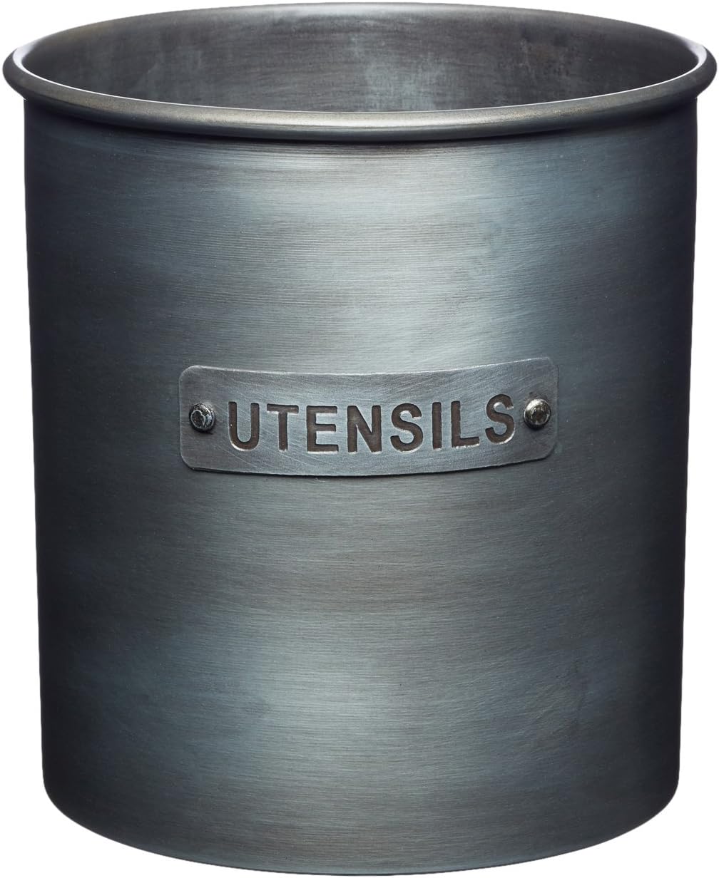 KitchenCraft Industrial Kitchen Utensilienhalter im Vintage-Stil